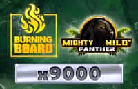 game mighty-wild-panther-platinum-burning-board